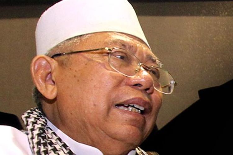 Ketua Majelis Ulama Indonesia (MUI) Maruf Amin.