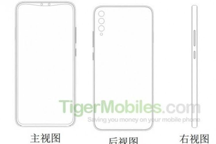 Dalam pengajuan hak paten, Xiaomi mengajukan desain ponsel dengan tiga kamera vertikal di bagian belakang. 