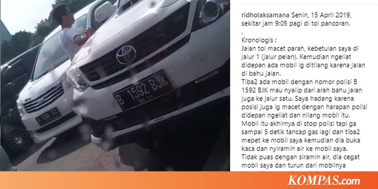 Kasus Arogan Pengendara Fortuner Harusnya Masuk Ranah Pidana