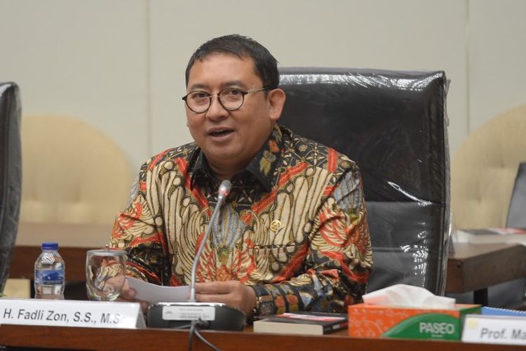 Wakil Ketua DPR RI Fadli Zon