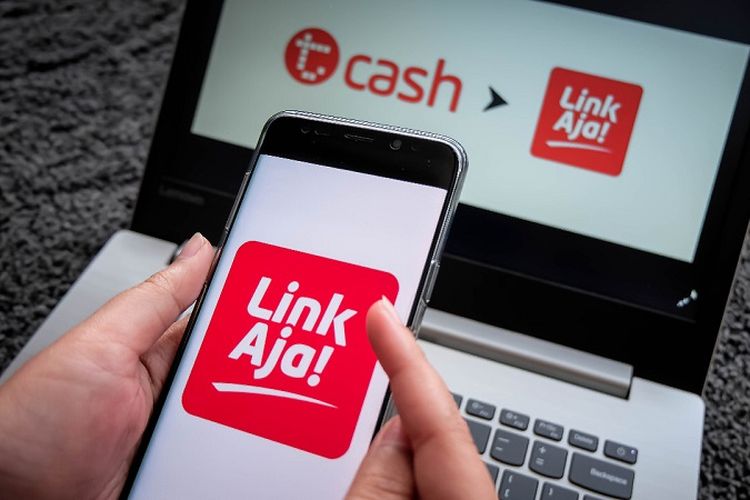 Ilustrasi T-Cash ke LinkAja