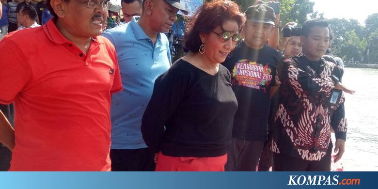 Berenang di Danau Sunter, Tim Menteri Susi Masih Temukan Lumpur