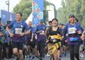 Ribuan Pelari Ramaikan Mandiri Jogja Marathon 2019, Menteri BUMN dan Bupati Sleman pun Ikut Berlari