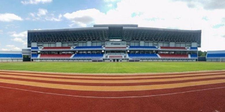Wajah baru Stadion Mandala Krida, Yogyakarta.