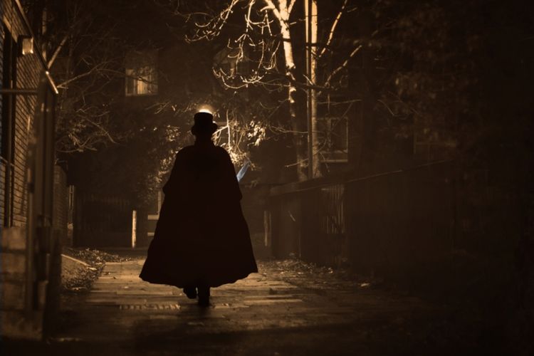 Ilustrasi pembunuh berantai berjuluk Jack the Ripper di London, Inggris, era 1888. (Shutterstock)