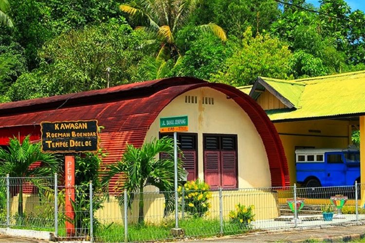 Museum Rumah Bundar di Kalimantan Utara.
