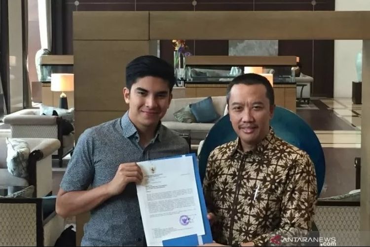 Menpora Malaysia Syed Saddiq dengan Imam Nahrawi