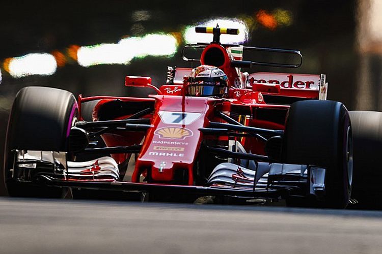 Kimi Raikkonen pimpim balap F1 Monaco 2017