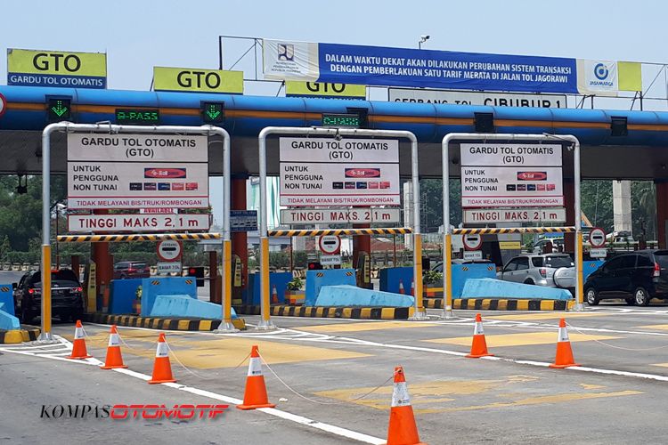 Jadwal Penerapan Transaksi Non Tunai di Tol  Jagorawi 