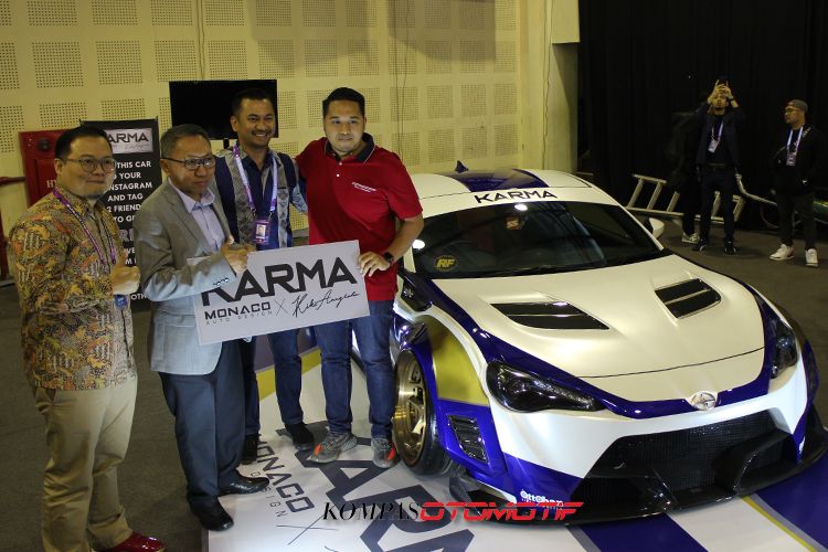 Peluncuran body kit Toyota 86 Karma di IMX 2018