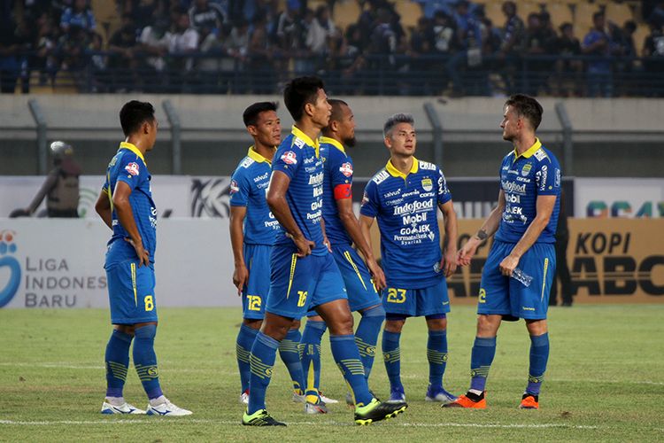 Tim Persib Bandung. (KOMPAS.com/SEPTIAN NUGRAHA)