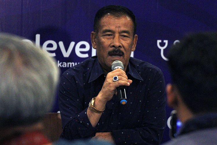 Manajer Persib Bandung, Umuh Muchtar. (KOMPAS.com/SEPTIAN NUGRAHA)