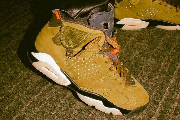 Air Jordan 6 Travis Scott Yellow Cactus Jack