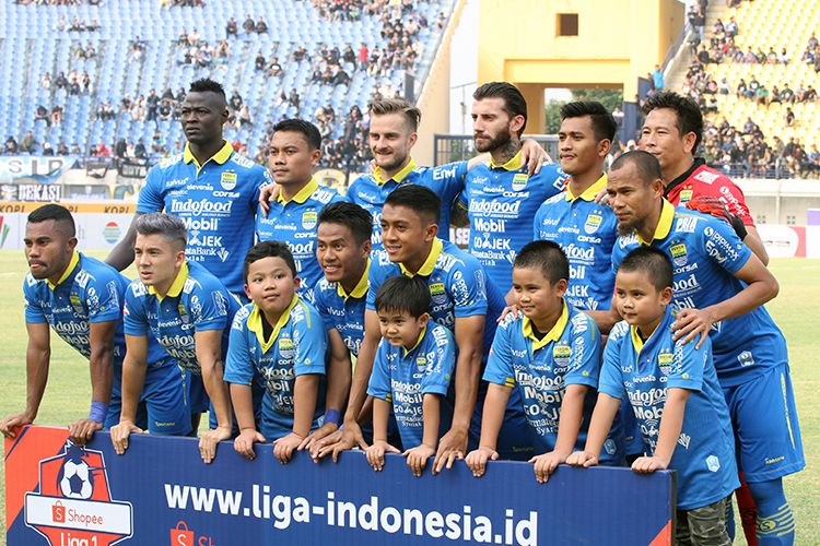 Tim Persib Bandung. (KOMPAS.com/SEPTIAN NUGRAHA)