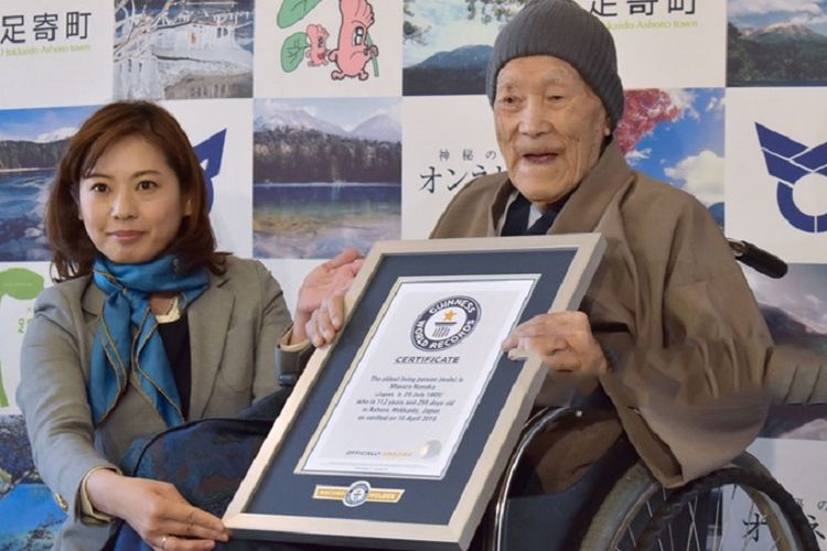 Masazo Nonaka, Pria tertua di dunia yang masih hidup
