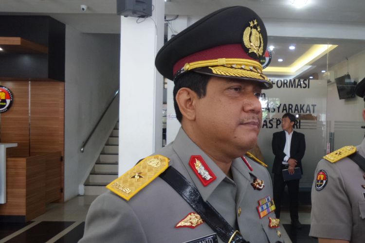 Kepala Biro Penerangan Masyarakat Divisi Humas Polri Brigjen Rikwanto di Gedung Divisi Humas Polri, Jumat (24/11/2017).
