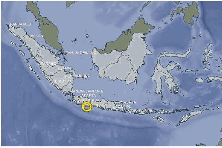 Gempa di Tasikmalaya, 16 Desember 2017.