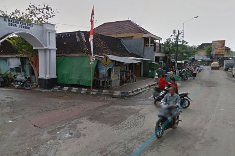 Jalan di Juwangi, Boyolali, Jawa Tengah sudah beraspal.