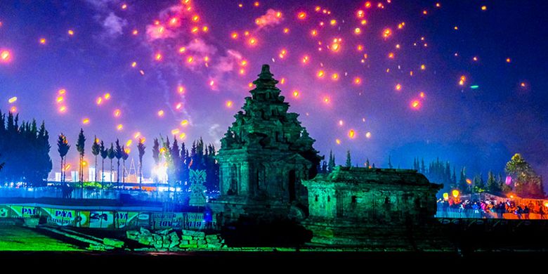 Kompleks Candi Arjuna, Dataran Tinggi Dieng, Jawa Tengah