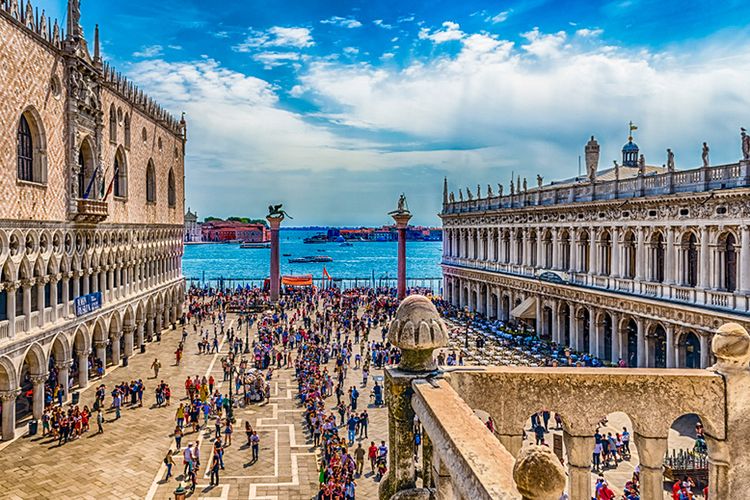 Piazza San Marco di Venesia.