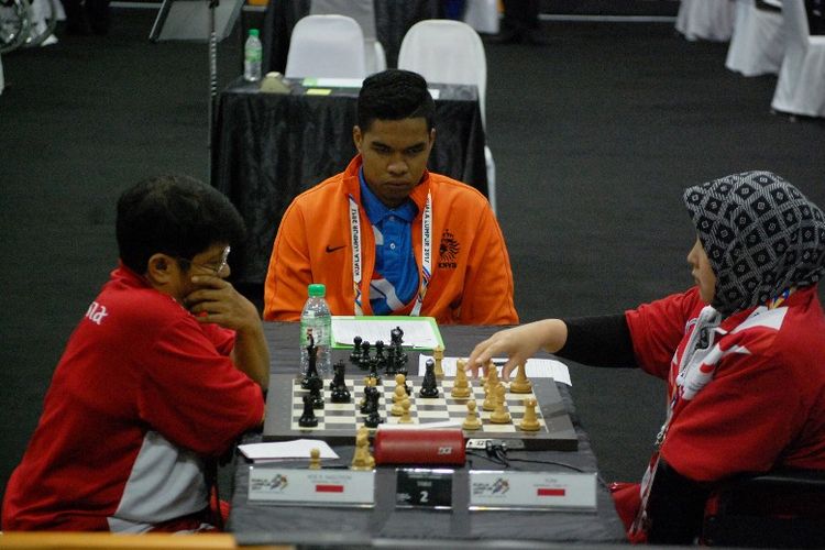 Pertandingan catur ASEAN Para Games 2017