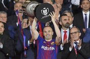 Sambil Menangis, Iniesta Ucapkan Perpisahan dengan Barcelona
