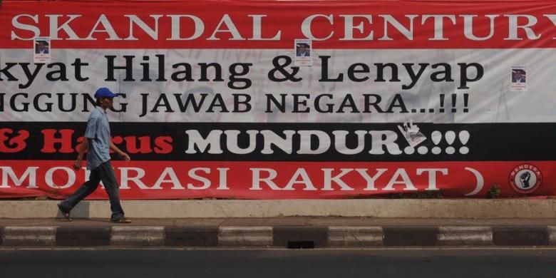 Ilustrasi skandal kasus Bank Century