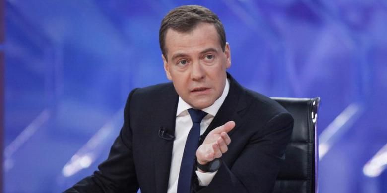 Perdana Menteri Rusia Dmitry Medvedev