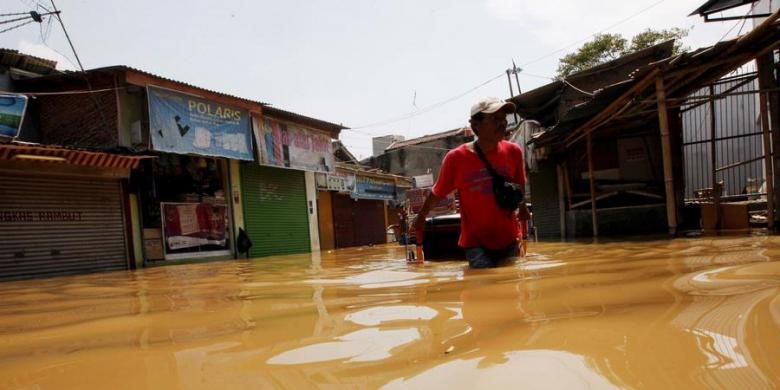 Ilustrasi banjir