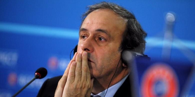 Presiden UEFA, Michel Platini.