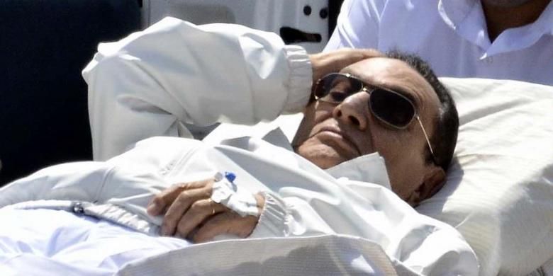 Mantan Presiden Mesir Hosni Mubarak.
