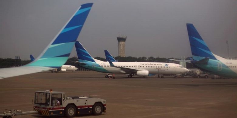 Pesawat Garuda Indonesia B737-800 NG