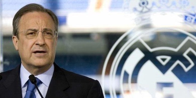 Presiden Real Madrid, Florentino Perez. 