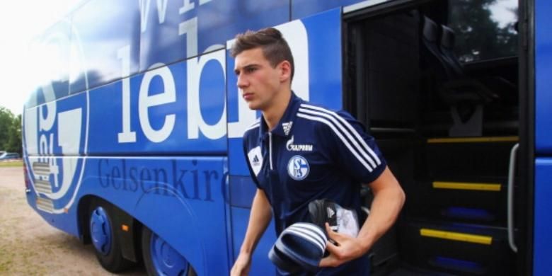 Gelandang muda FC Schalke, Leon Goretzka.
