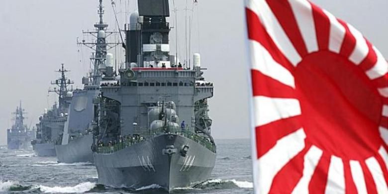 Angkatan laut Jepang.