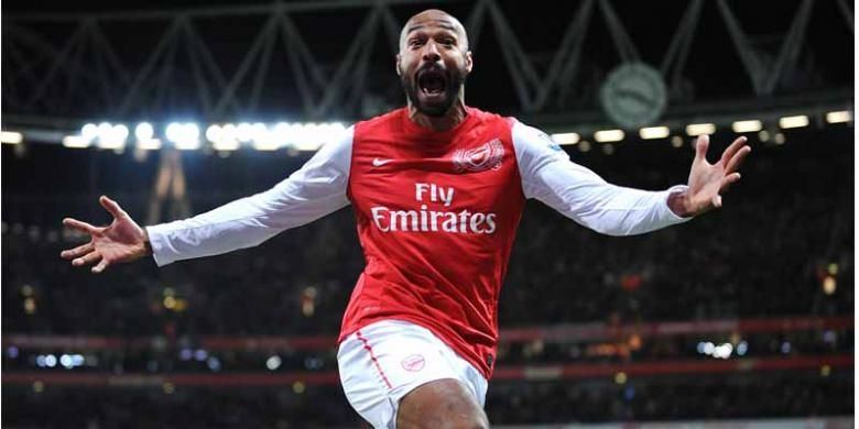 Thierry Henry, ketika masih berkostum Arsenal.