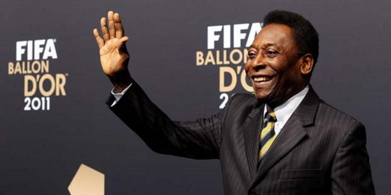 Legenda sepak bola Brasil, Pele.