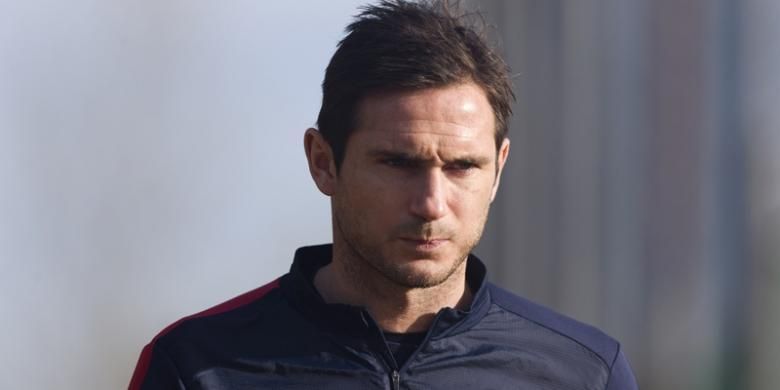 Gelandang tim nasional Inggris, Frank Lampard. 