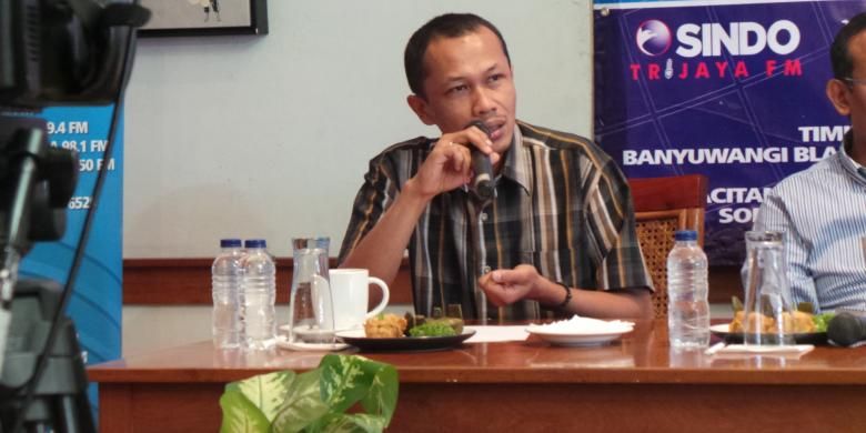 Koordinator Divisi Monitoring dan Analisis Anggaran Indonesia Corruption Watch Firdaus Ilyas
