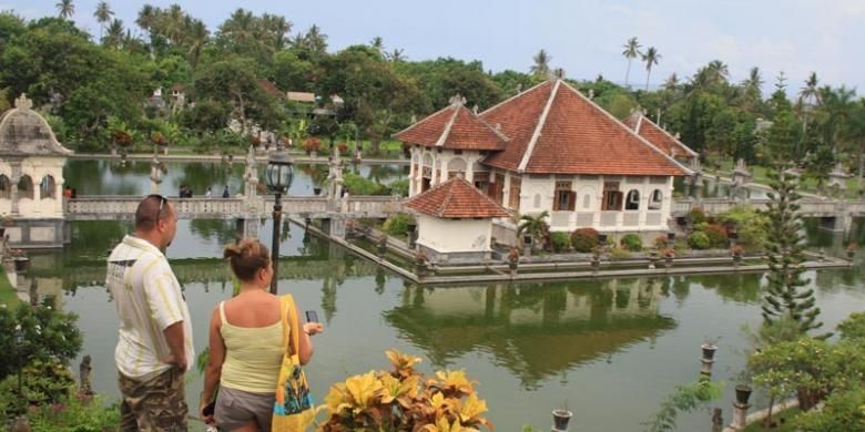 Taman Ujung di Karangasem, Bali.