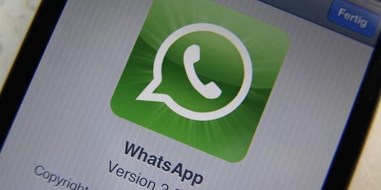 Aplikasi pesan instan WhatsApp 