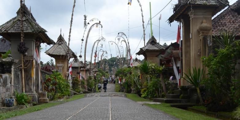 Desa Penglipuran, Kabupaten Bangli, Bali.