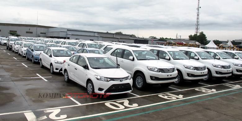 Ekspor Toyota terus digenjot dari Indonesia.