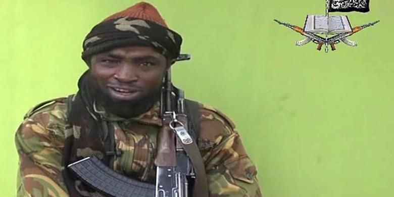 Pemimpin Boko Haram, Abubakar Shekau dalam video terbaru yang dirilis pada Senin (12/5/2014).