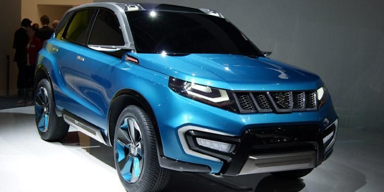 Konsep Suzuki iV-4 yang muncul di Frankfurt Motor Show 2013 lalu. Inspirasi Grand Vitara?