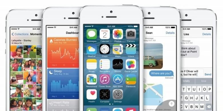 Antarmuka sistem operasi Apple iOS 8