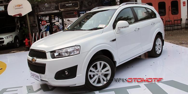 Chevrolet New Captiva tampil lebih segar