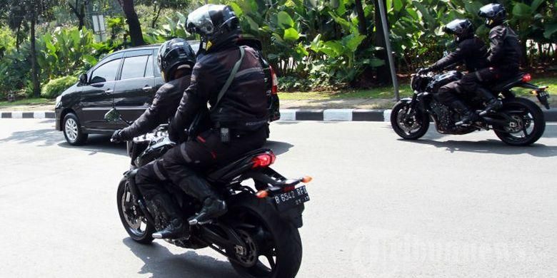 Yamaha FZ1 yang digunakan Paspampres