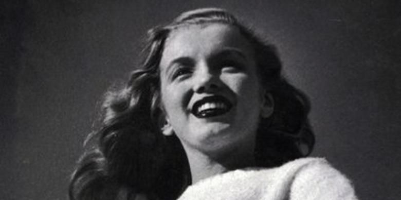 Foto pertama Marilyn Monroe.