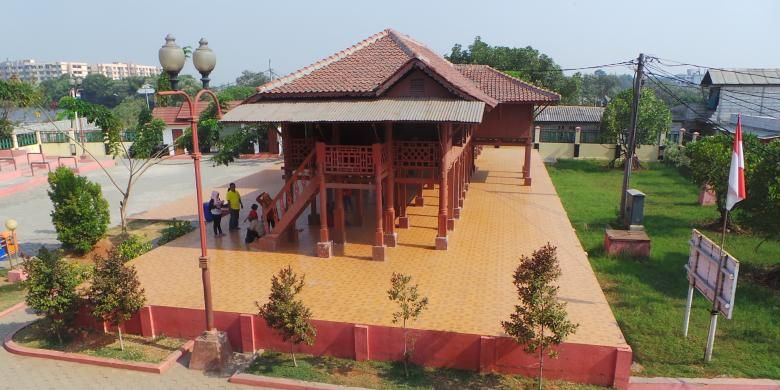 Rumah si Pitung di Marunda, Cilincing, Jakarta Utara. 